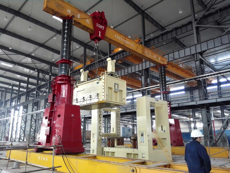 雙曲軸精密沖床發貨