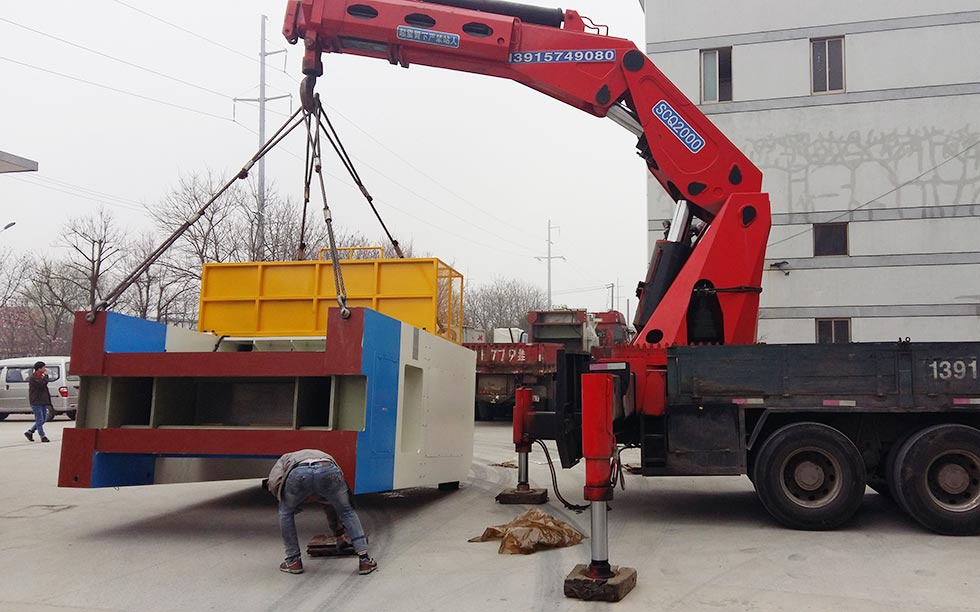 閉式雙曲軸伺服沖床發貨